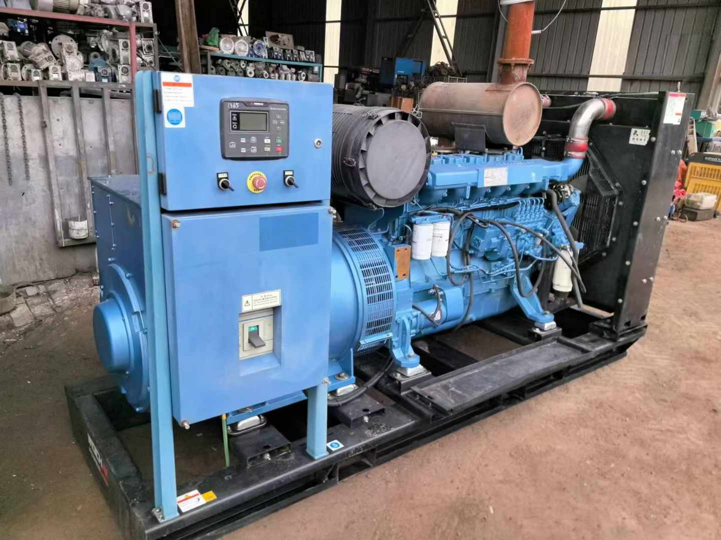渑池500kW 柴油发电机组可带动设备功率的计算公式是什么？